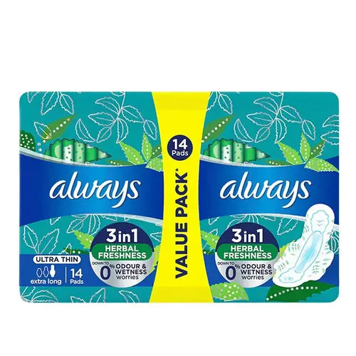 Always Ultra Thin Extra Long (14pcs)