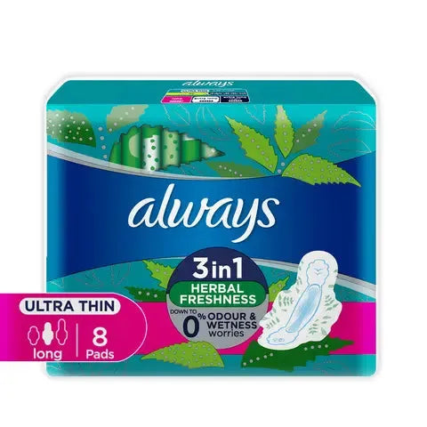 Always Ultra Thin Long (8pcs)
