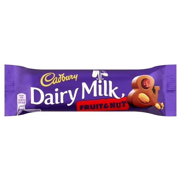 Cadbury Dairy Milk Fruit Nut Choco 49gm