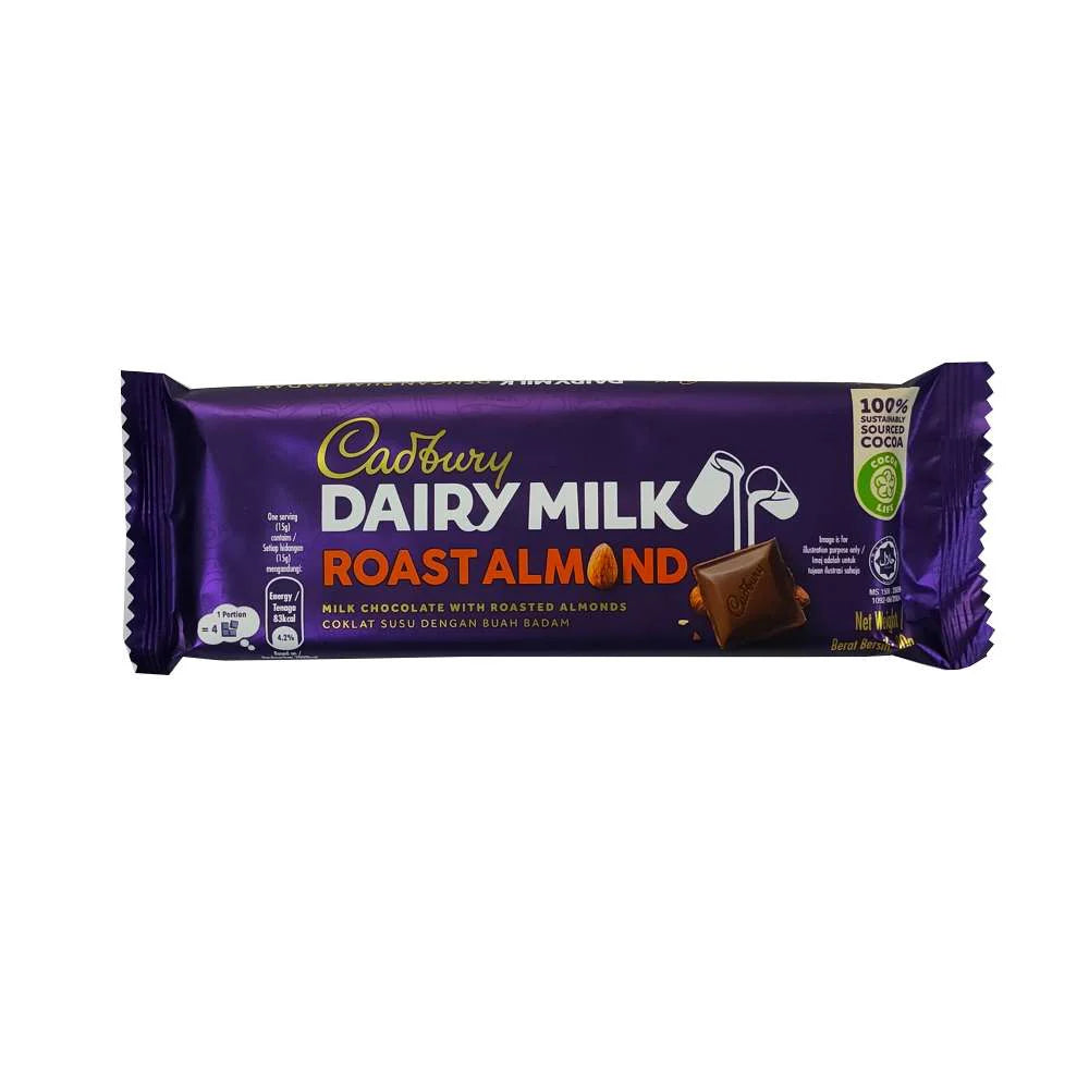 Cadbury Dairy Milk Roasted Almond 90gm
