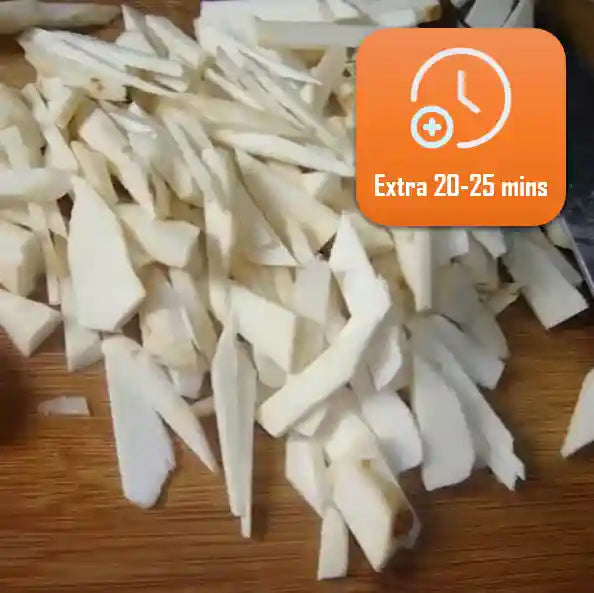 Chopped Arvi (Strips) 500gm