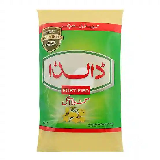 Dalda Canola Oil Pouch 1L