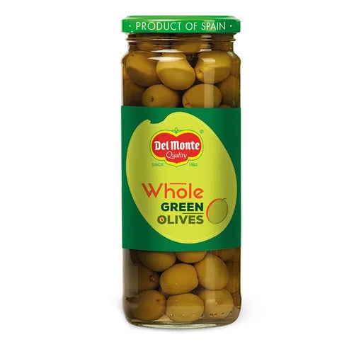 Delmonte Pitted Green Olives 450gm
