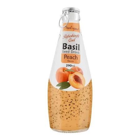 Eazu Peach Basil Seed 290ml