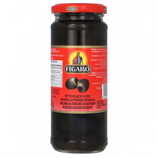 Figaro Pitted Black Olives 160gm