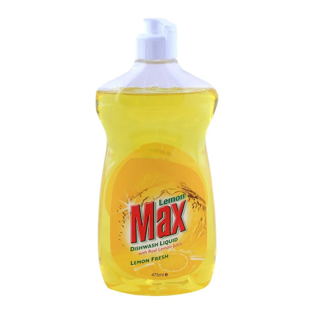 Lemon Max Dishwash Liquid 475ml
