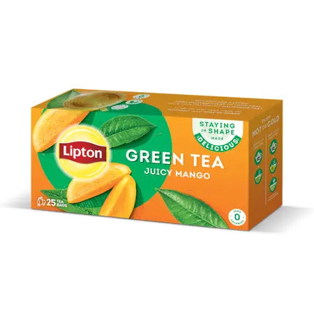 Lipton Mango Green Tea Bags 25s
