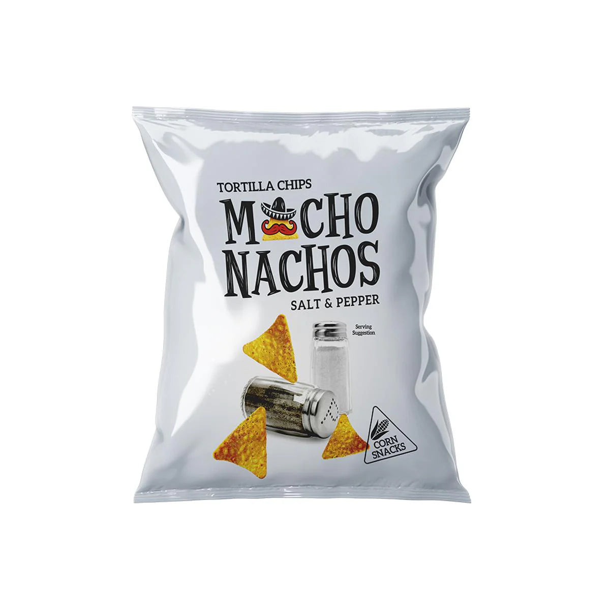 Machos Nachos Salt & Pepper 32gm