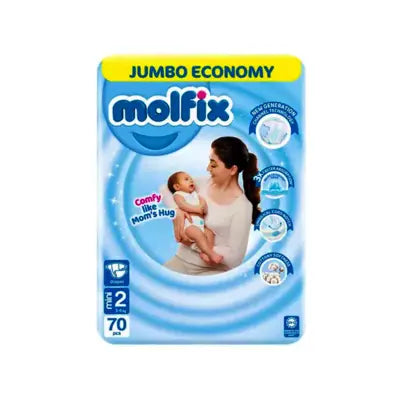 Molfix Size 2 Diapers (70pcs)