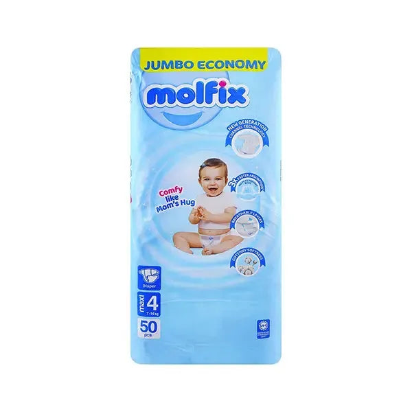 Molfix Size 4 Diapers (50pcs)