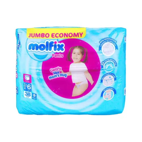Molfix Size 6 Pants (38pcs)