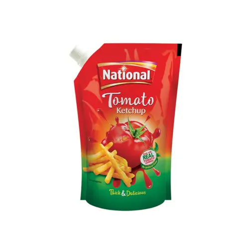 National Tomato Ketchup Pouch 400gm