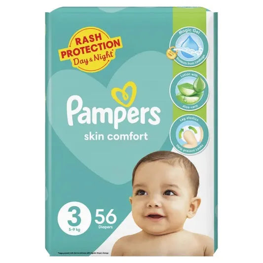 Pampers Size 3 Diapers (56pcs)
