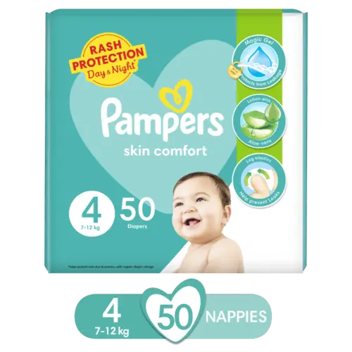 Pampers Size 4 Diapers (50pcs)