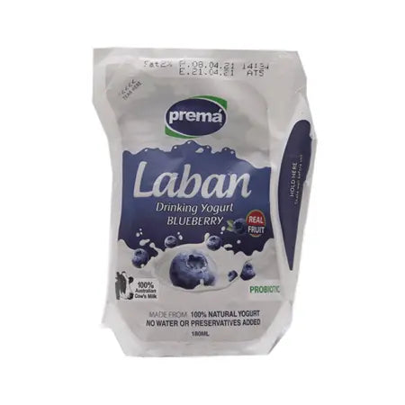 Prema Laban Bluberry 180ml