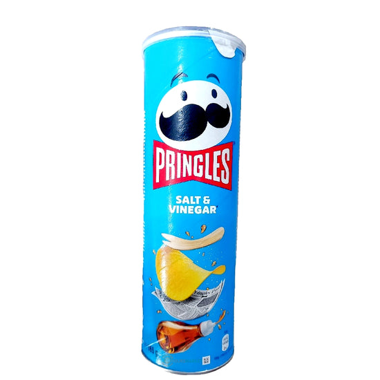 Pringles Salt & Vinegar Chips 158gm