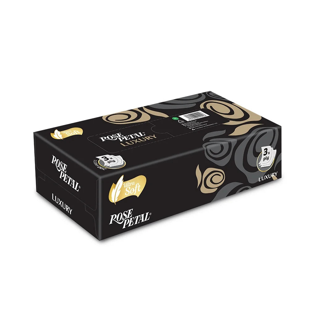 Rose Petal Luxury Tissue Box