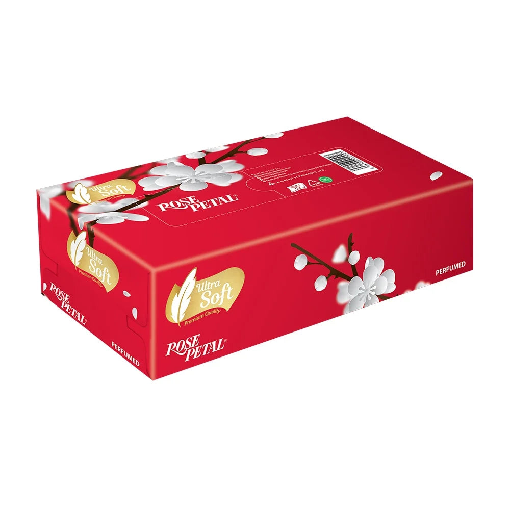 Rose Petal Perfumed Red Tissue 200S