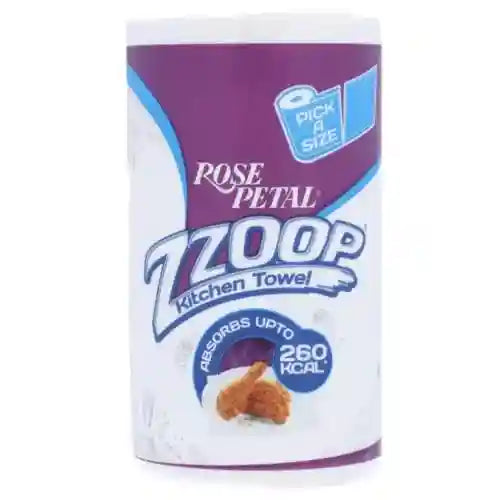 Rose Petal Zoop Kitchen Towel Single