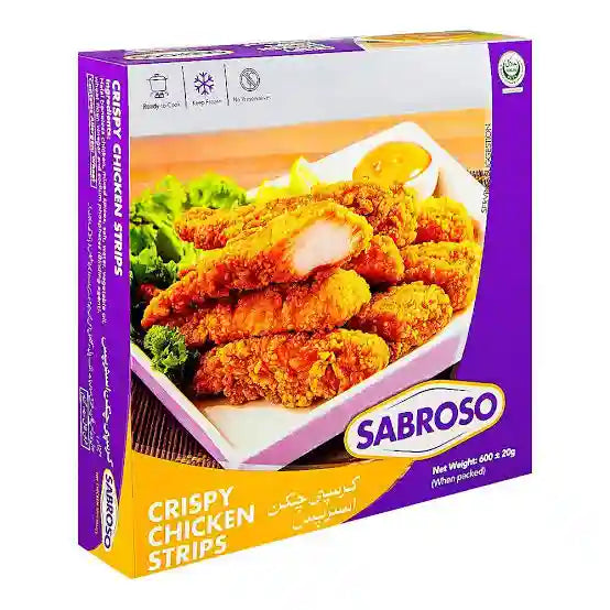 Sabroso Crispy Chicken Strips 600gm