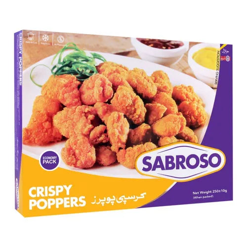 Sabroso Crispy Poppers 250gm