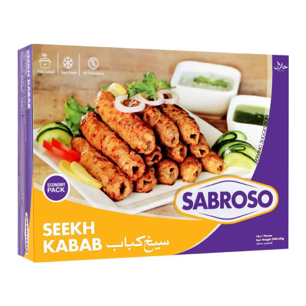 Sabroso Seekh Kabab 540gm
