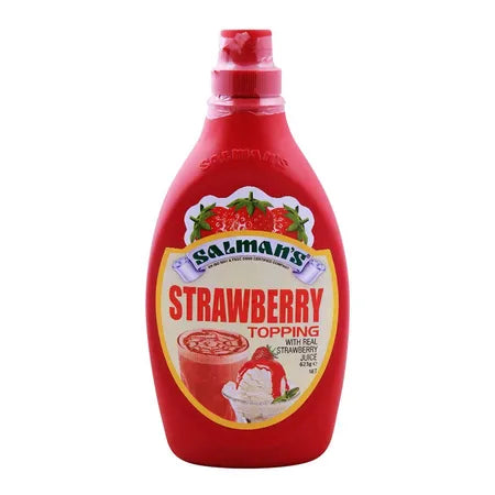 Salmans Strawberry Topping 623gm