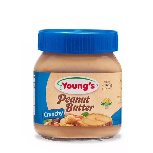 Youngs Peanut Butter Crunchy 320gm
