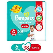 Pampers Size 6 Pants (38pcs)