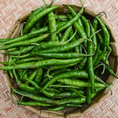 Green Chillies Desi 250gm
